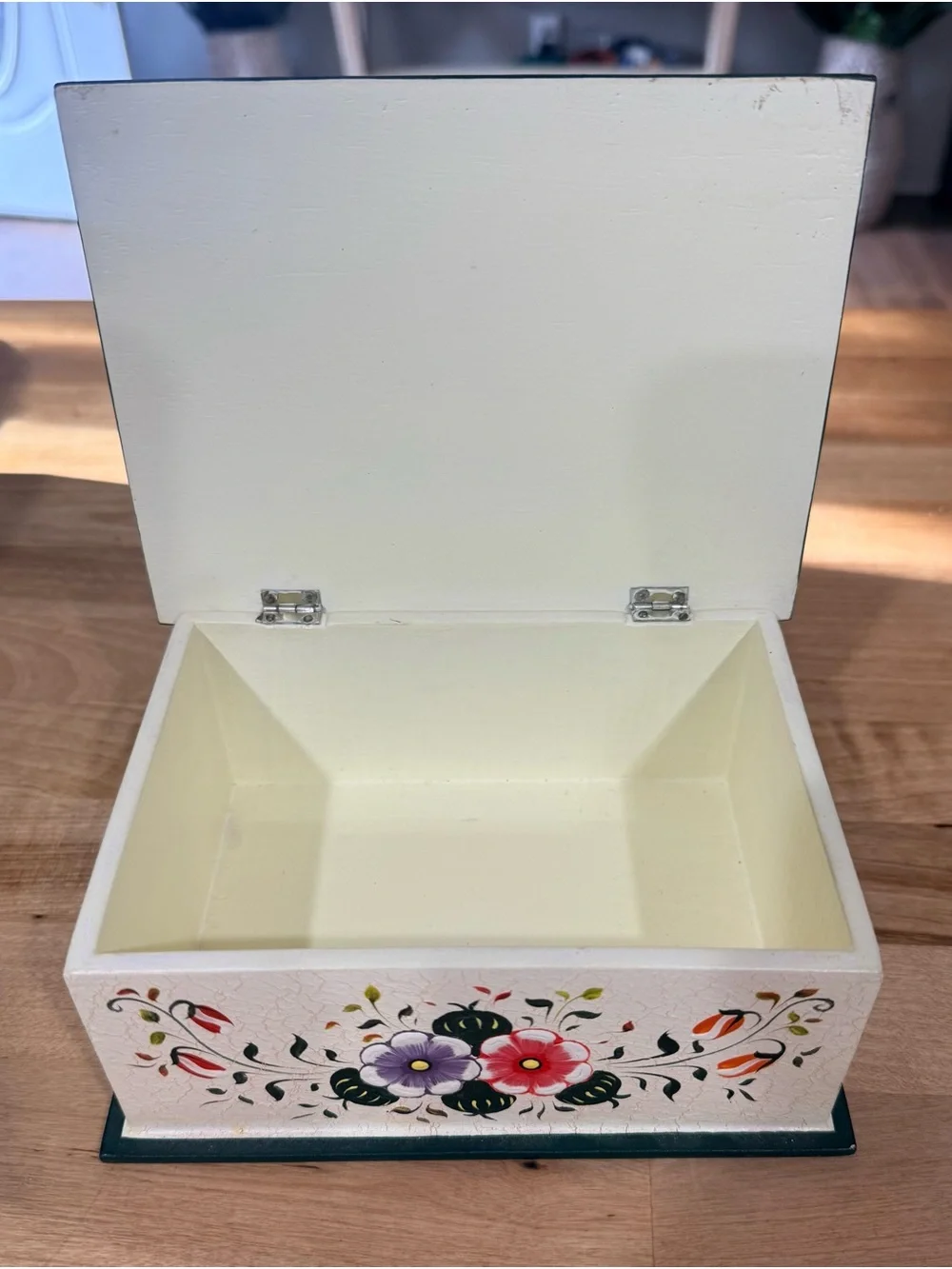 Vintage italian style trinket and jewelry box